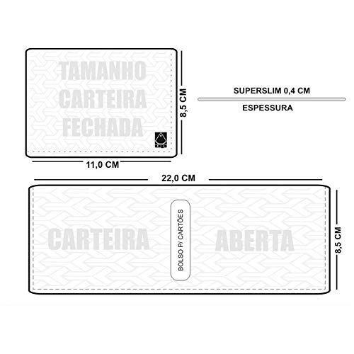 Carteiras Slim de Bolso Julius Rock Todo Mundo Odeia o Chris Cor:Preto;Tamanho:UN