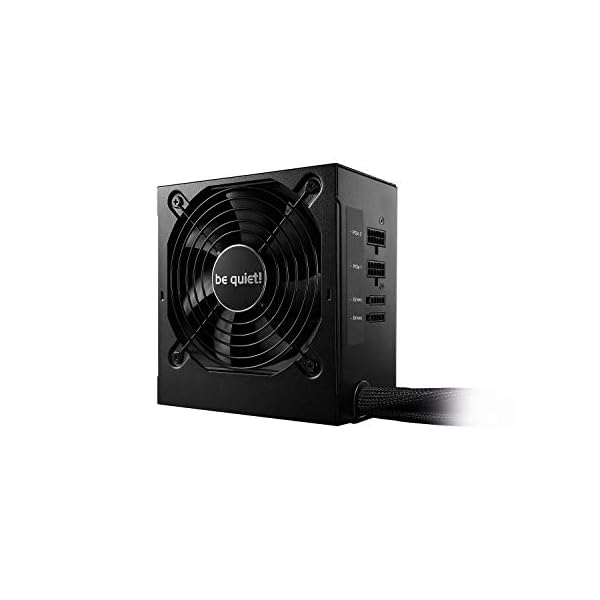 be quiet! System Power - Fuente de alimentación para PC (9 cm, 500 W, 2 PCIe), Color Negro