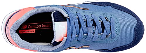 Tênis New Balance 515, Feminino, Azul/Rosa, 37
