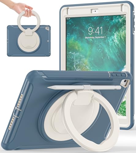 Batyue Case for iPad 6th/5th Gen, Air 2nd & Pro 9.7 inch - CornflowerBlue