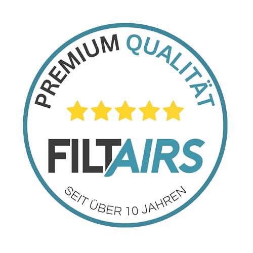 filtAIRS Ersatzluftfilter für Helios ELF/ELSN 00939 ELS Ventilatoreinheiten Staubfilter