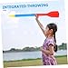 KOCKSHION 2Pcs Reusable Training Javelin Lightweight Plastic Soft Throwing Practice Equipment for Boys Athletics Safe Portable Sports Gear for School Club Home Use