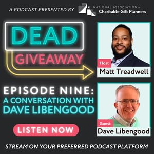 Dead Giveaway | Episode Nine: A Conversation with Dave Libengood