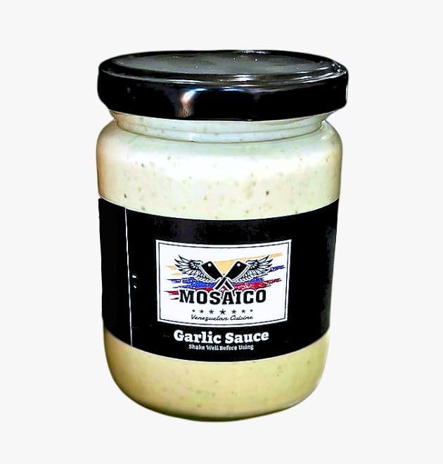 Mosaico Salsa de ajo (Salsa de Ajo) 8oz