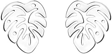 SOFIA MILANI - Women's Earrings 925 Silver - Leaf Stud Earrings - 20730