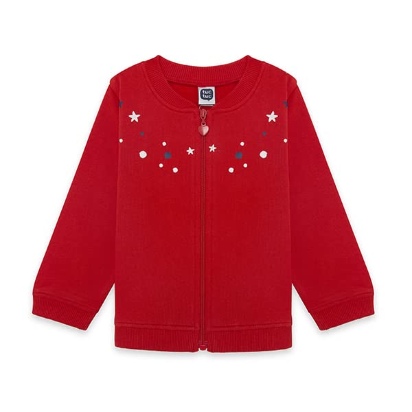 Veste bébé fille Tuc Tuc manteau chaud rouge à motif marin
