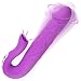G-Spot Rabbit Vibrator Tongue Licking Clitoris Stimulator with 3 Rotating Modes and 9 Vibrating Modes Dildo Vibrators for Vagina Clit Stimulation USB Rechargeable Sex Toy for Women Couple