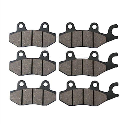 Plaquettes de frein moto 6 pièces pour Yamaha XTZ 750 Super Ténéré
