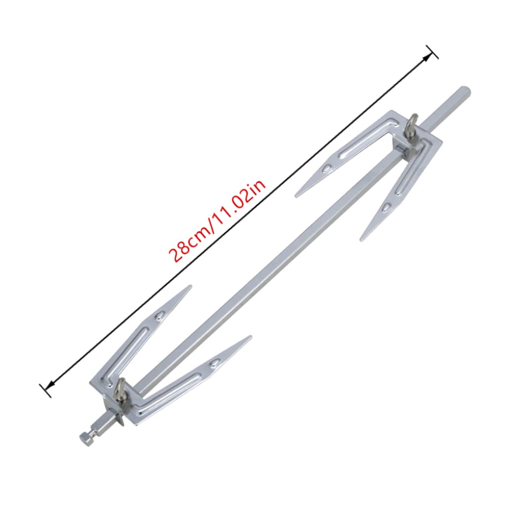 Forchette Per Carne Girarrosto In Acciaio Inossidabile Forchette Per Friggitrice Ad Aria Griglia Asta Per Spiedo Pollo Arrosto Forchette Per Pesce Barbecue Accessori Per Barbecue 34 Cm