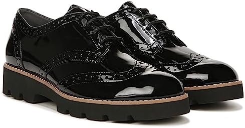 Vionic Womens Charm Alfina Comfort Lace Up Loafers- Supportive Walking Shoes for Heel Pain, Plantar Fasciitis with Orthotic Insole Arch Support That Corrects Pronation and Alignment Med-Wide Fit | Image 1