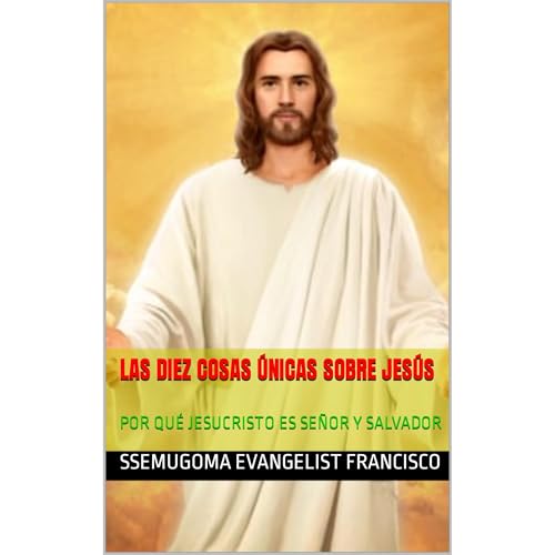 LAS DIEZ COSAS &Uacute;NICAS SOBRE JES&Uacute;S Audiolibro Por SSEMUGOMA EVANGELIST FRANCISCO arte de portada