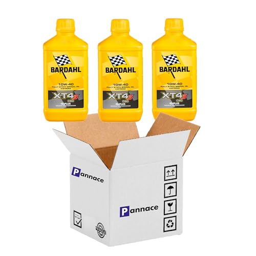 KIT TAGLIANDO Pannace Compatibilità 10W-40 Lubrificante Olio Motore XT4-S C60 Ref. 8029255357945 (3 Litri)