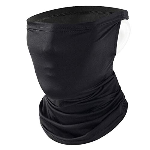 Neck Gaiter Balaclava Bandana Headwear, Ice Silk Cooling Sports Face Scarf for Dust Outdoors