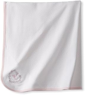 Little Me Baby Girls' Thank Heavens Tag Along Blanket, Pink, One Size