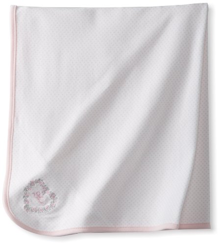 Little Me Baby Girls' Thank Heavens Tag Along Blanket, Pink, One Size