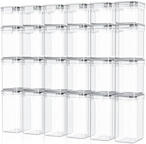 Storivo Food storage Lot de 24 boît...