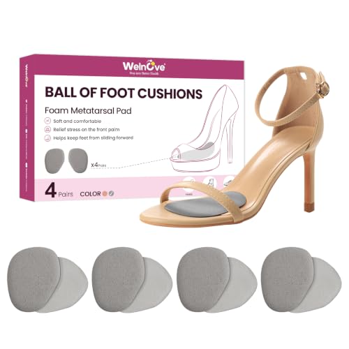 Cojín de juanete para metatarsiano – Almohadilla antideslizante para evitar que los pies se deslicen y comodidad durante todo el día, plantillas para tacones altos, sandalias, bodas, fiestas, compras