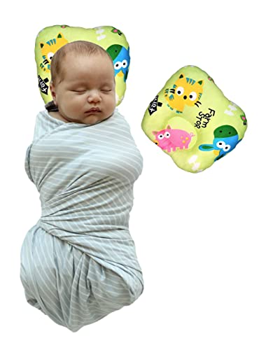 Image of Little Innocents Big Size Fibre Filled Stuffed Animal Elephant Baby Pillow with Ball Soft Toy for Baby of Plush Hugging Pillow Soft Toy for Kids boy Girl Birthday Gift (Grey 60cm) - 1Year Above