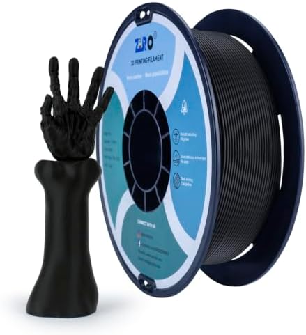 ZIRO PLA Matte Black 1.00kg