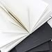Artway Studio – Casebound Square Sketchbook – 195mm - 92 Sides/46 Pages of 170gsm Cartridge Paper – Black Hardback Sketchbook