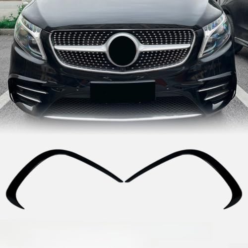 Cache-pare-chocs pour antibrouillard Mercedes Classe V W447 en ABS premium
