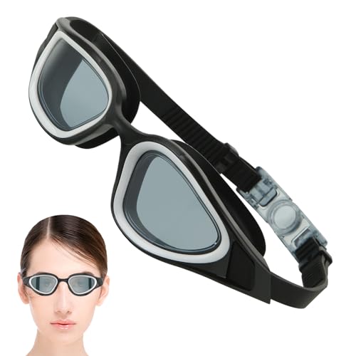 Gafas de natación anti-UV, gafas de natación de visión amplia | Gafas de sellado ligeras, accesorios para buceo en piscina, entrenamiento, agua, familia, adultos