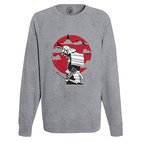 Sweat Shirt Homme Samurai Japon Asie Culture Arts Martiaux imprimé Soleil Levant