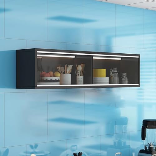 EXCht̕Ǌ|KX[LrlbgALb`ǖʎ[A݂艺fBXvCLrlbg(Black,120x24x30cm/47.2x9.4x11.8in)