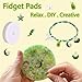 Picky Pads,4 Pcs Multicolor Skin Picking Fidget Toys for Women Beads Picky Pad Kit Fidget Pad Fidgets Adults Anxiety ADHD Trichotillomania Stress Relief Pick Pad for Adult