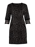 piu piu kleid pink  Sempre piu Kleid schwarz mit Silber Größe 48