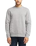 Sweater mit Label-Print MUSTANG Herren Regular Fit Ben C Sporty Logo