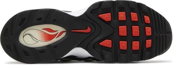 Air Griffey Max 1 Grade School Lifestyle Shoes (Black/Orange)4