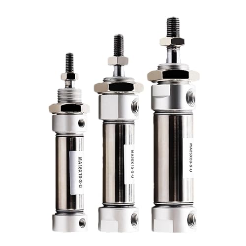 Vérin pneumatique à double effet MA20 inoxydable pour remplacer vos vérins grippés