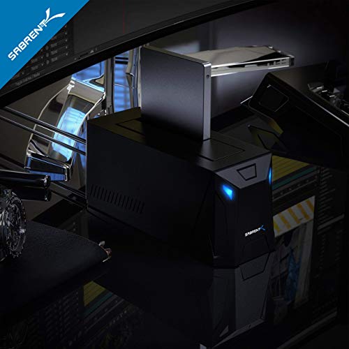 Docking Station Externa Sabrent USB 3.0 a SATA con Cable Extensión miniatura 2