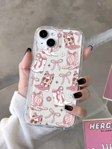 Paekabao Home �N���A�P�[�X iPhone�Ή� �s���N �J�E�{�[�C�u�[�c�ƃ��{���� ���킢���m�� (iPhone 15 Pro Max,Clear)