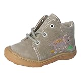 RICOSTA Jungen Stiefel MECKI, Kinder Lauflernschuhe, Weite: Mittel, lose Einlage, terracare, Klettstiefel, Booties, eukalyptus (Dino) (532), 23 EU