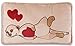 Produktbild NICI 42784 Kissen Erdmännchen mit Herz rechteckig, 43 x 25 cm, beige