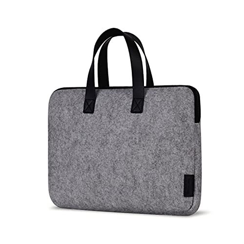 YIXIN2013SHOP Laptoptasche 13-Zoll-Laptop-Tasche Aktentasche Frauen Moderne Wollfilz-Taschen Leichte Handtasche Hohe Kapazität Laptop Case-Hülle for Männer Frauen Laptop Tasche Cover