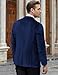 COOFANDY Casual Blazer for Men Fashion Velvet Blazer Jacket Wedding Blazers (Dark Blue M)
