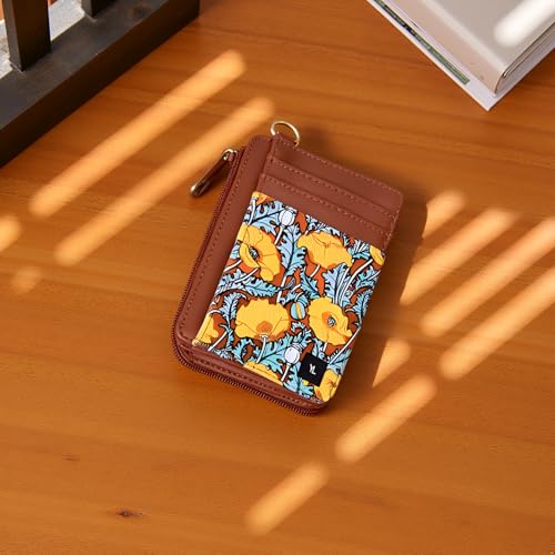 Wallet Rfid Card Holder Credit Cardholder for Women Men Thin Pocket Card Case Small Slim Minimalist Keychain Wristlet Wallets Leather4