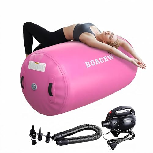 BOAGEW Gymnastics Air Tumble Track with Pump
