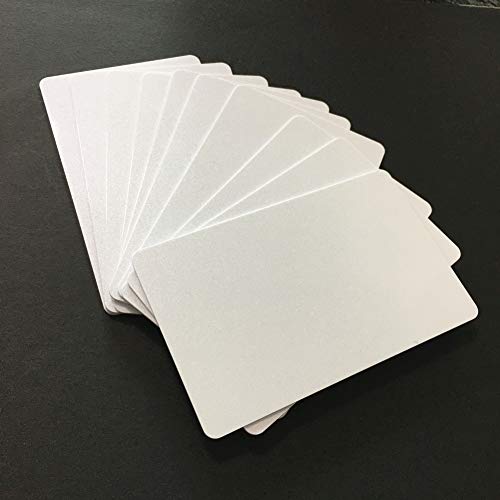 Premium Double Side Printable PVC Card with Pearl White Color for ID Badge Printers Graphic Quality CR80 Credit Card Size for Zebra Fargo Printer (20) - Thumbnail 4
