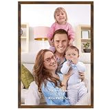 Picture of Giftgarden 12x18 Picture Frame Rustic Brown, 12 by 18 Thin Poster Photo Frame for Gallery Wall Display, Single