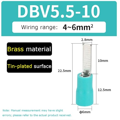 Cosses de bornier DBV C45 isolées vert pour sécuriser le câblage de disjoncteur - 2