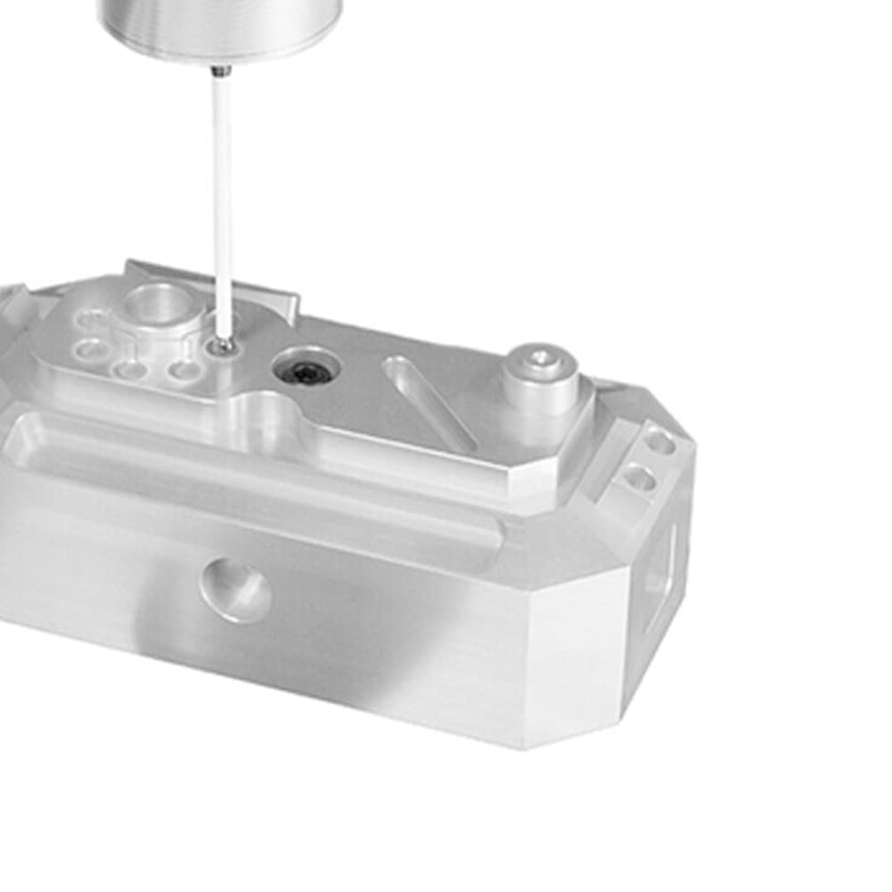 Renishaw A-5000-3712 Lot de 2 stylets à sonde CMM Longueur 100 mm Tige en céramique Pointe boule 6 mm Poignée filetée
