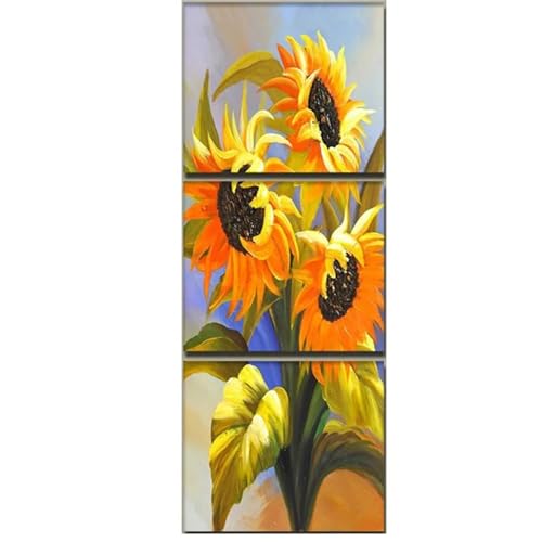 Puzzle Stitch Peinture Diamant 3 Pièces pour Grand Défi Créatif Adulte