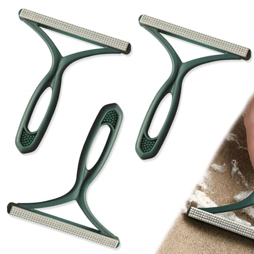 XYTAHDM 3 Pcs Quita Pelos Mascota, Cepillo para el Pelo de Perro, Quita Pelusas Ropa, Quita pelos Gato, Quita Pelos Mascota Triangulo, para Ropa, Alfombras y rascadores, Fácil de Usar
