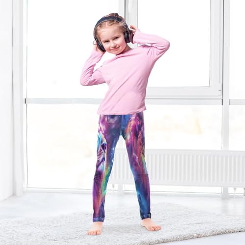 Toddler Girls Leggings Printed Yoga Pants Leggings Lion Head for Kids4