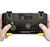 Bounabay Capair Mapping Mobile Gaming Trigger Gamepad Trigger for Android & iOS Phones - a Pair