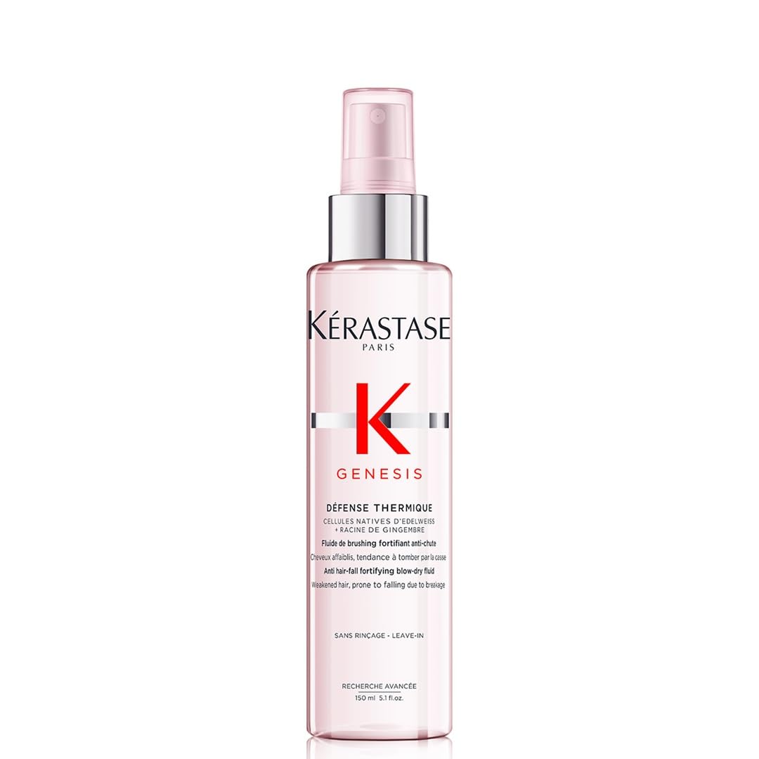 Kérastase Hitzeschutzspray für geschwächtes Haar, Schützend gegen Haarbruch und Hitzeschäden, Défense Thermique, Genesis, 150 ml
